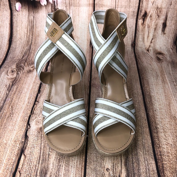 Tommy Hilfiger Theia Espadrille Wedge Sandal - Picture 2 of 8